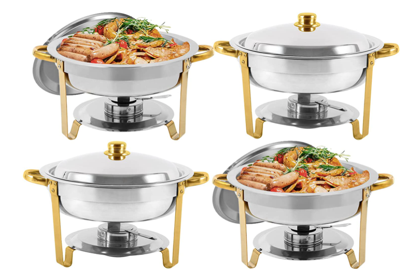 5 QT Gold Chafing Dish