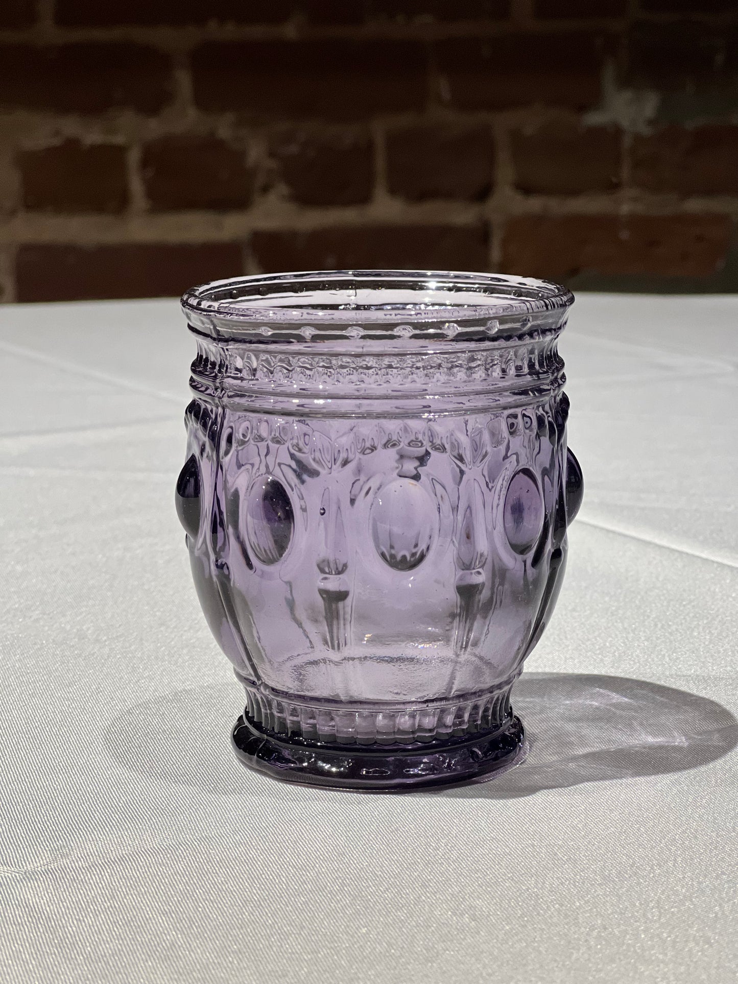 Purple Candle Vase