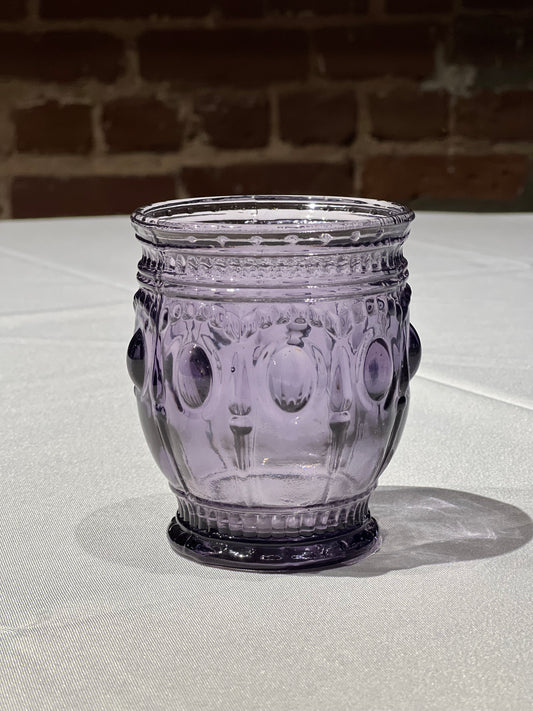 Purple Candle Vase