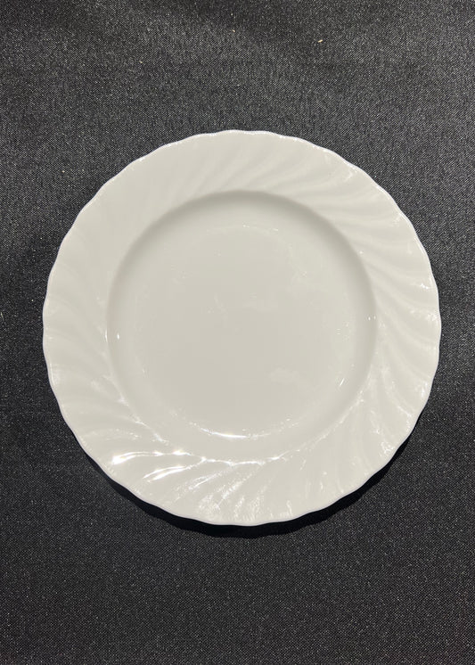 White Dessert Plate